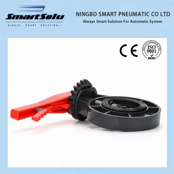 UPVC Flange Wafer Butterfly Valve